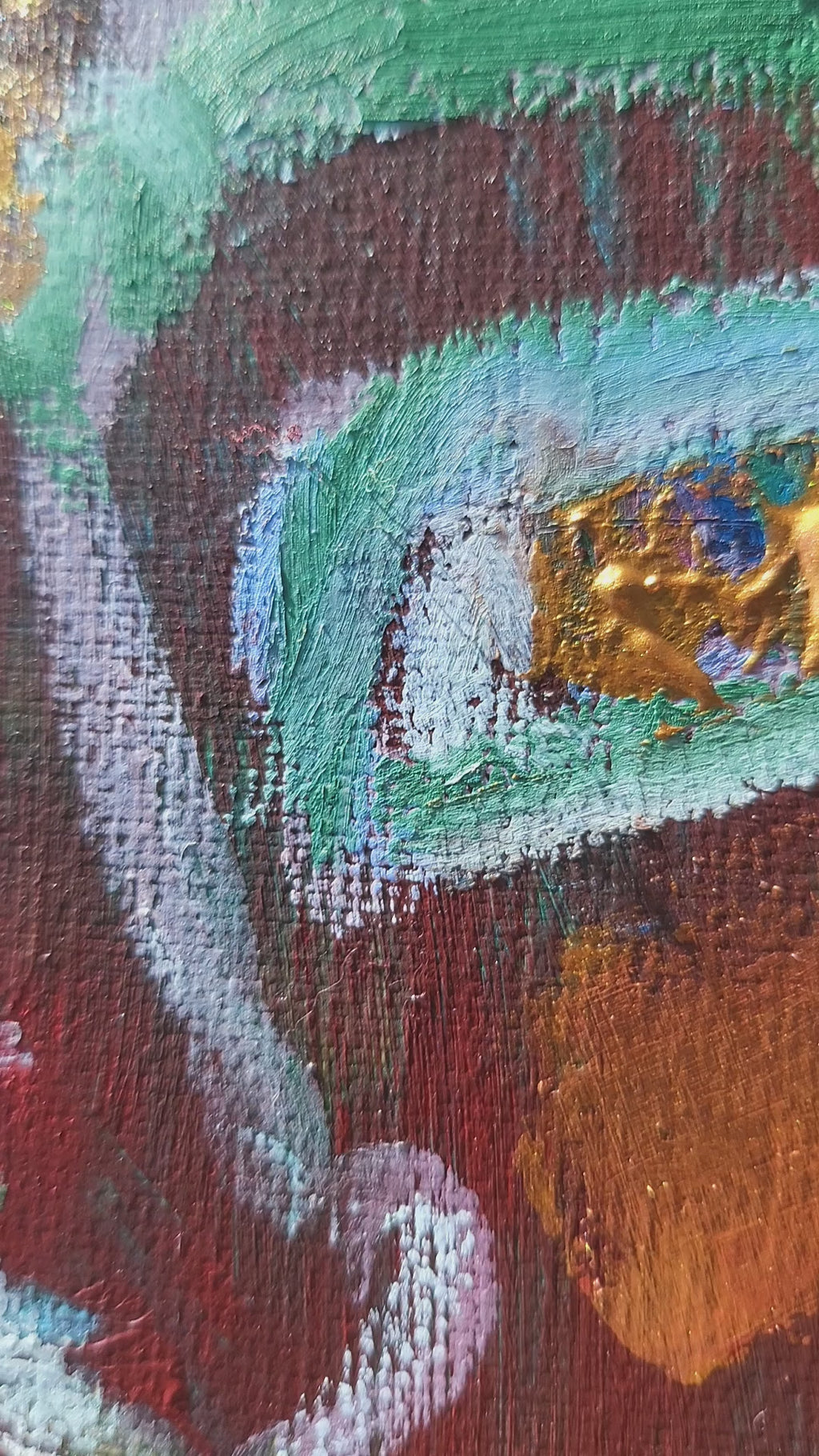 Twinflames  : The Golden Resonance (Channeled original painting)