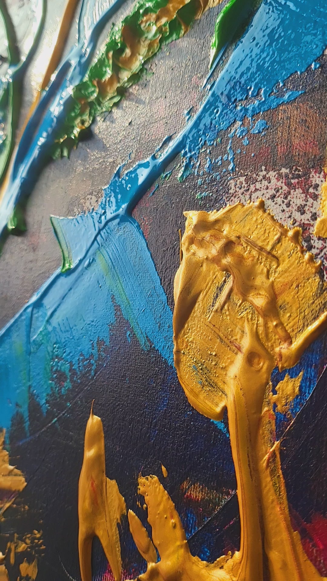 Ascension in Turquoise and Gold