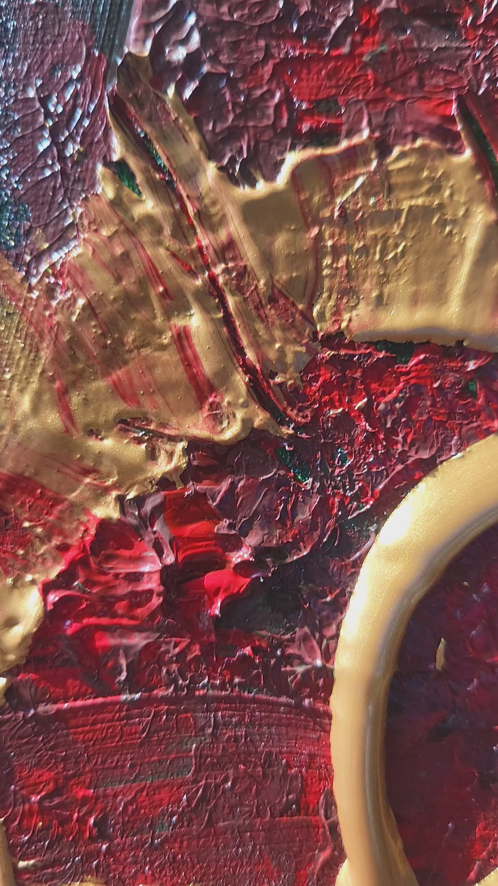 Twinflames  : The Golden Resonance (Channeled original painting)