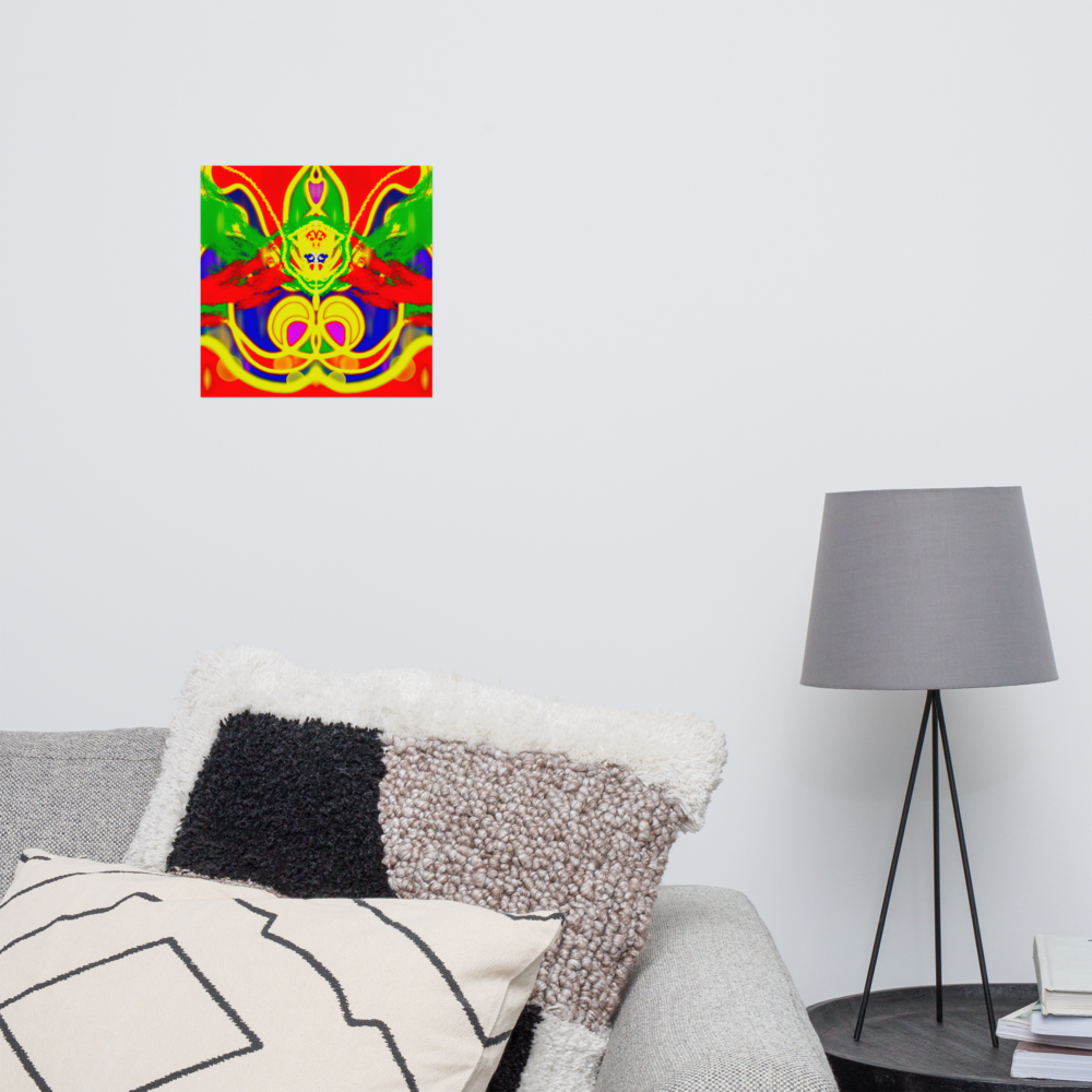 LIFE begins: channeled art Poster