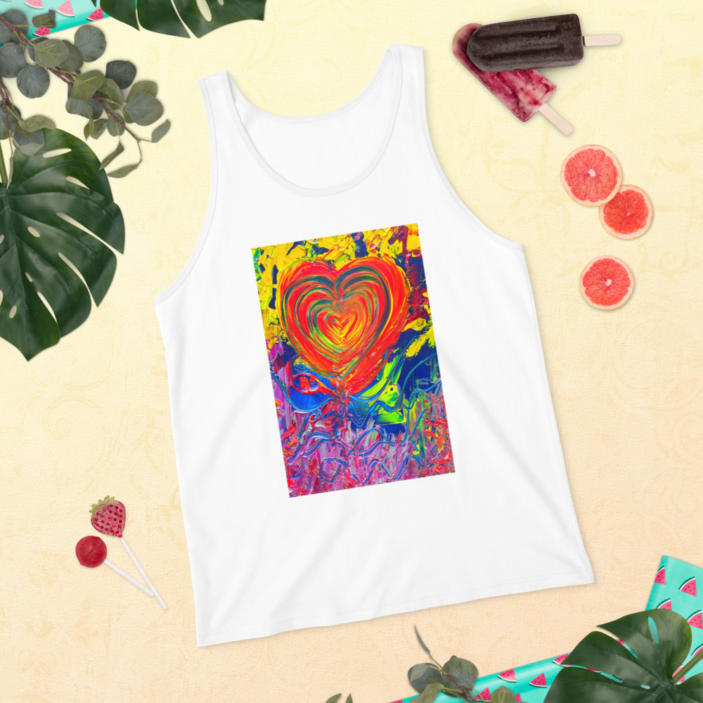 Only Love Heals : Men's Tank Top