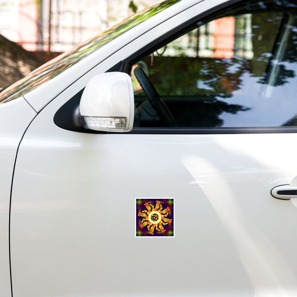 🪙 Golden Goose: The Radiant Sigil of Wealth & Vision:   Sticker