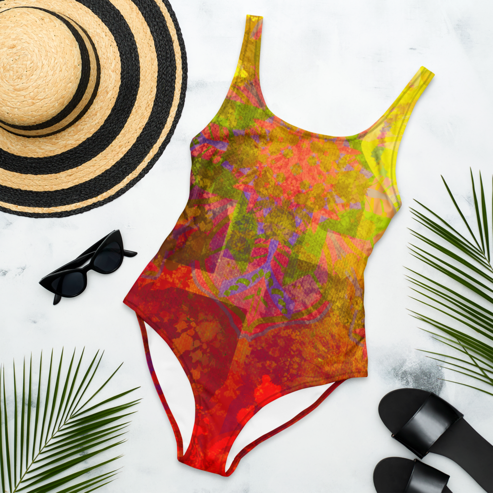 Solar Flare One-Piece Swimsuit
