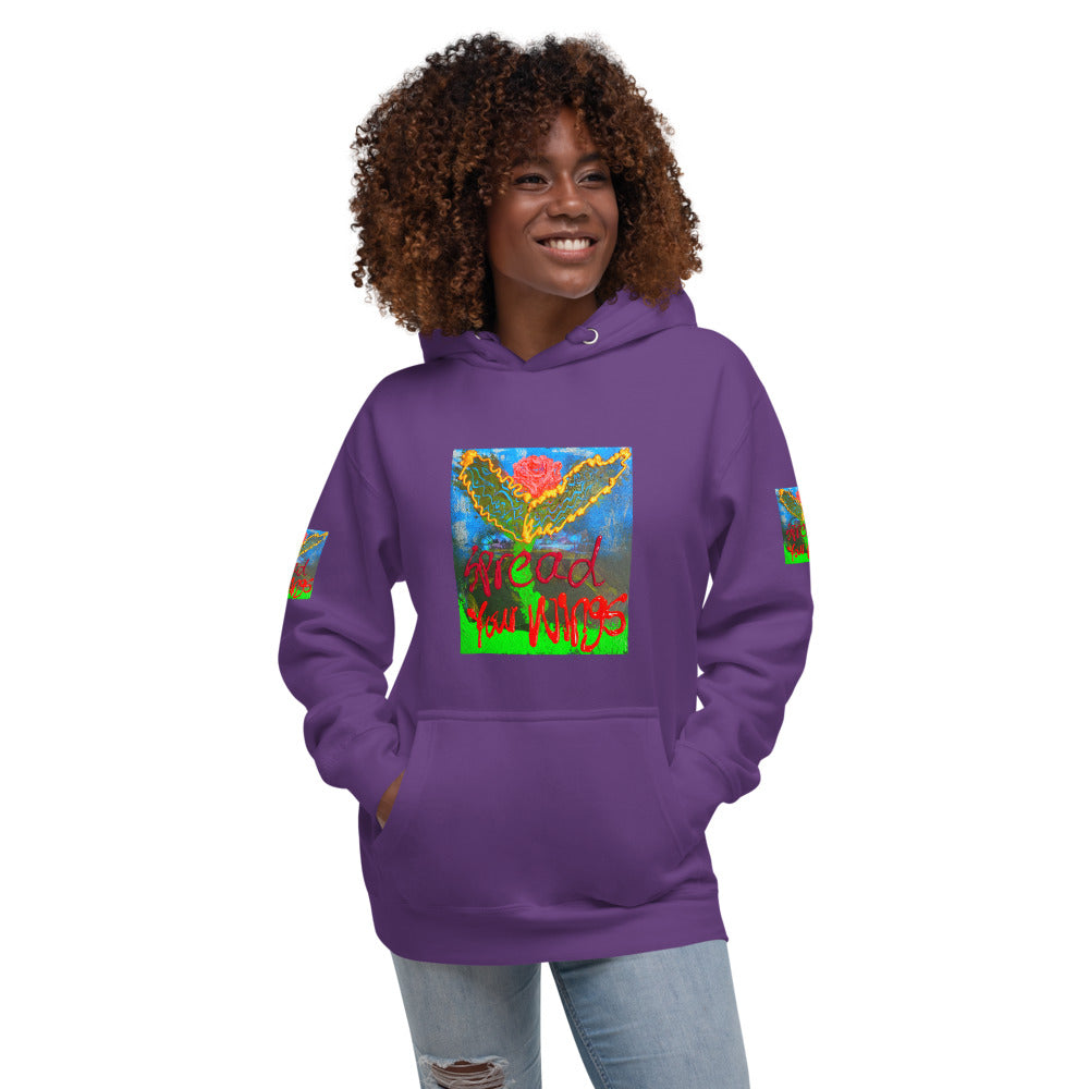 Spread your  Wings :Unisex Hoodie