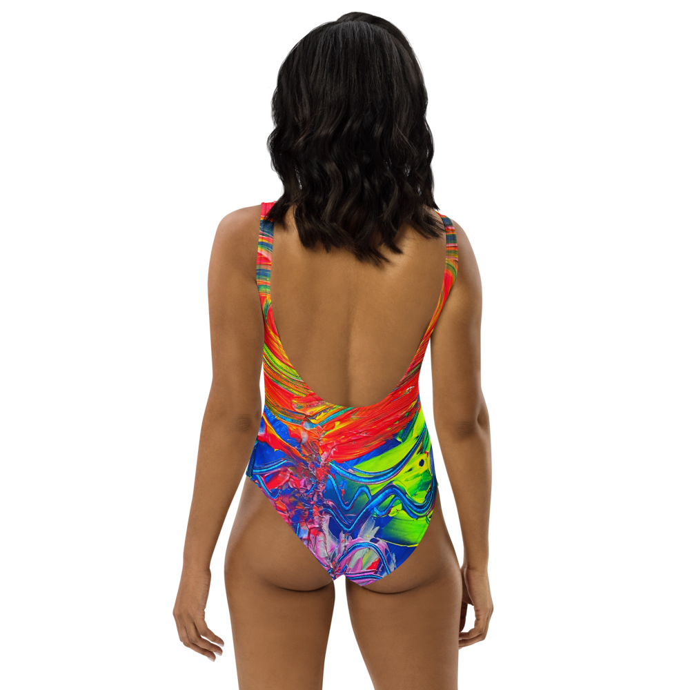 Only Love heals: artwork One-Piece Swimsuit