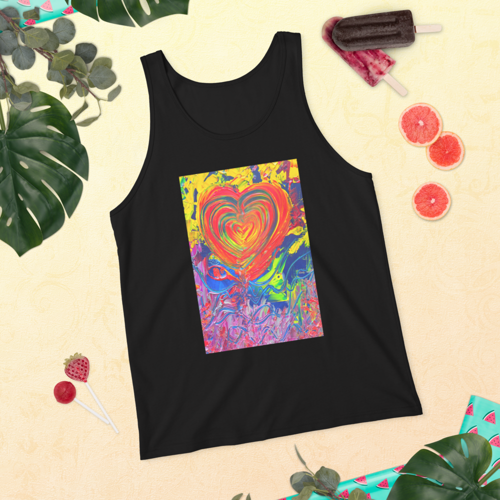 Only Love Heals : Men's Tank Top