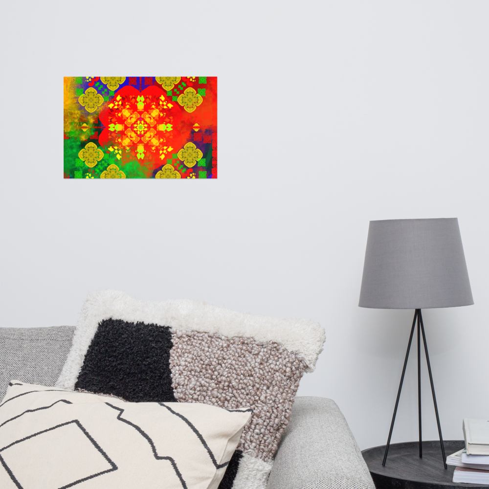 Photo paper poster