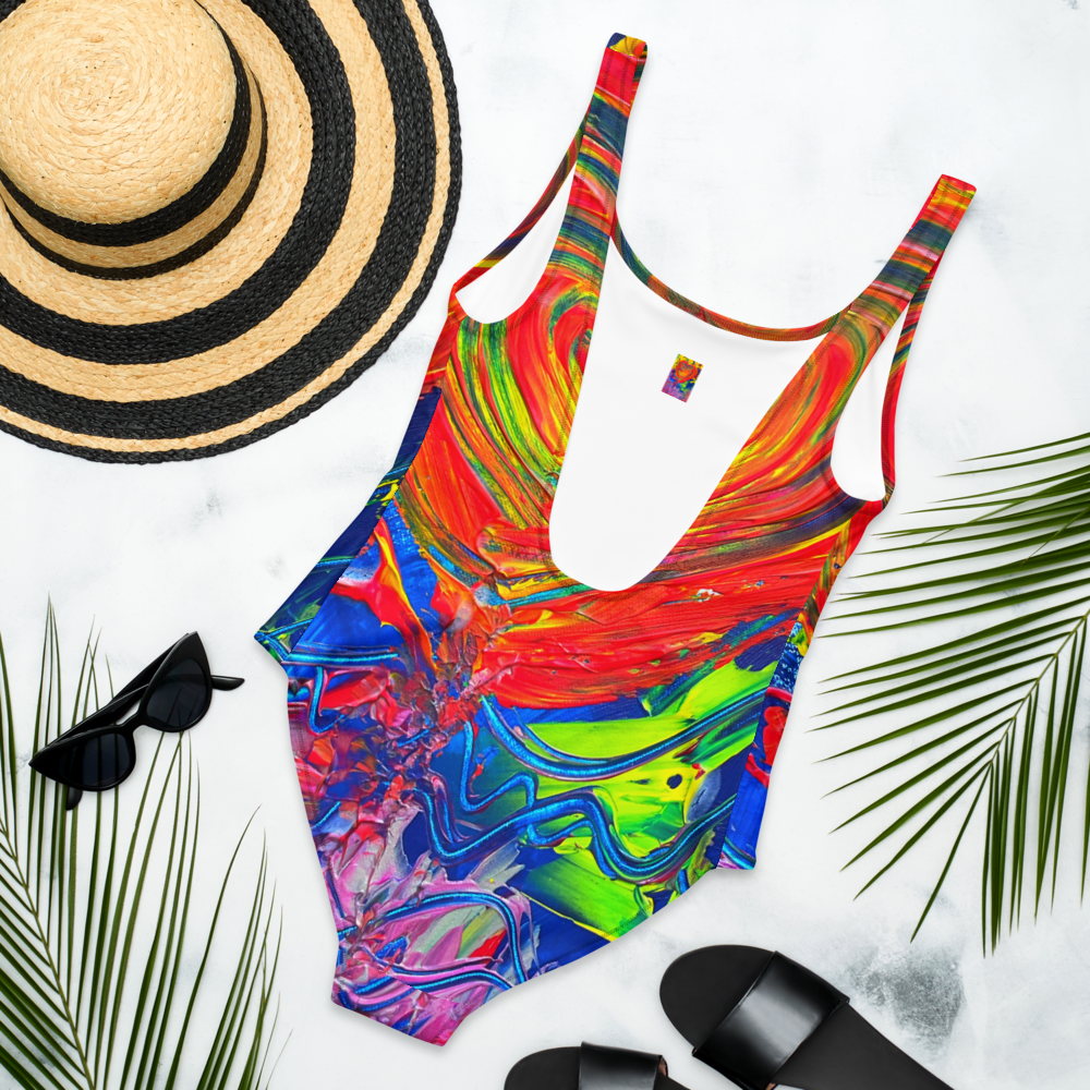 Only Love heals: artwork One-Piece Swimsuit