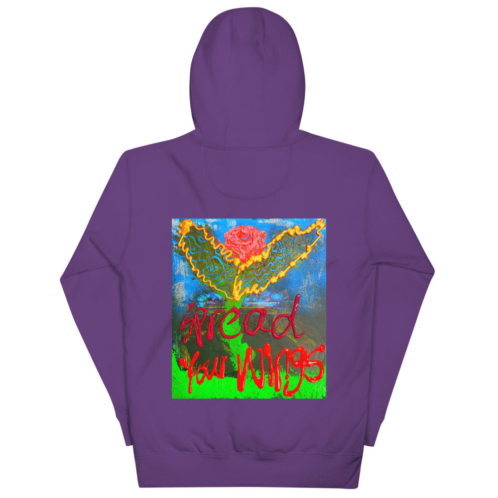 Spread your  Wings :Unisex Hoodie