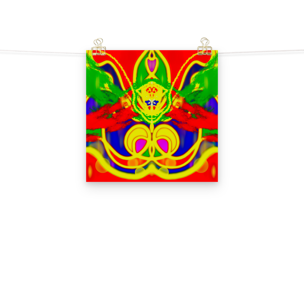 LIFE begins: channeled art Poster