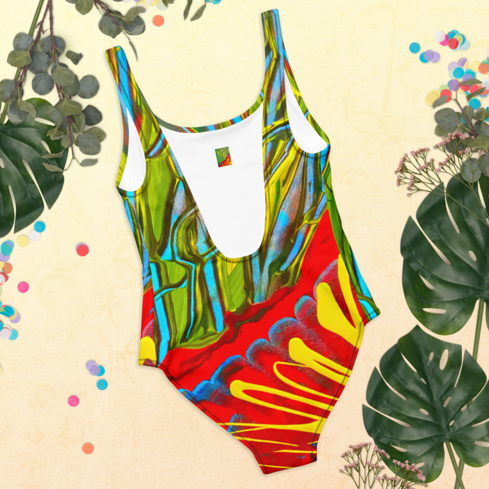 NEON Jungle Beat One-Piece Swimsuit