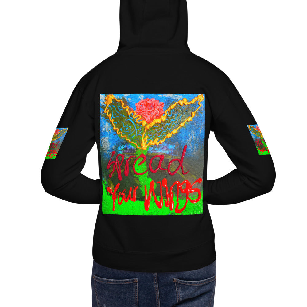Spread your  Wings :Unisex Hoodie