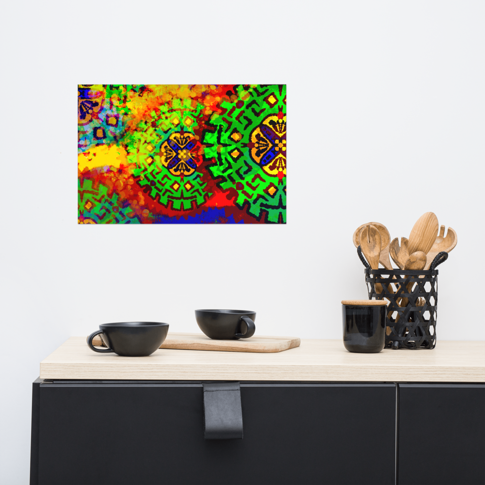 The Gears of Destiny: Photo paper poster