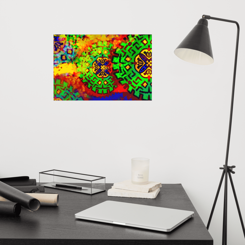 The Gears of Destiny: Photo paper poster