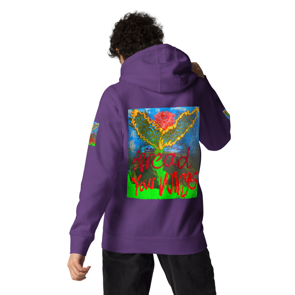 Spread your  Wings :Unisex Hoodie
