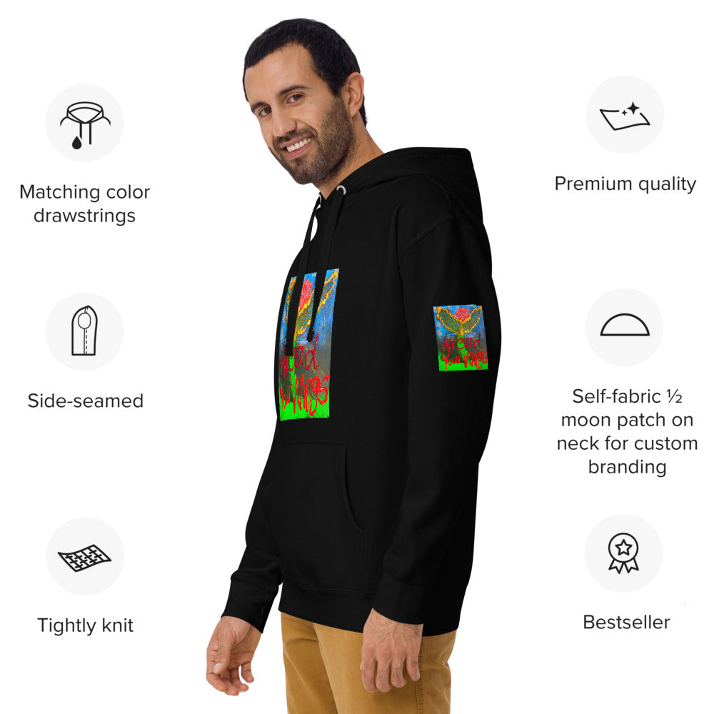 Spread your  Wings :Unisex Hoodie