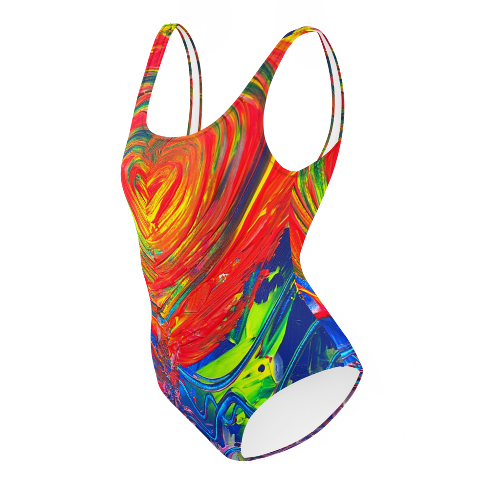 Only Love heals: artwork One-Piece Swimsuit