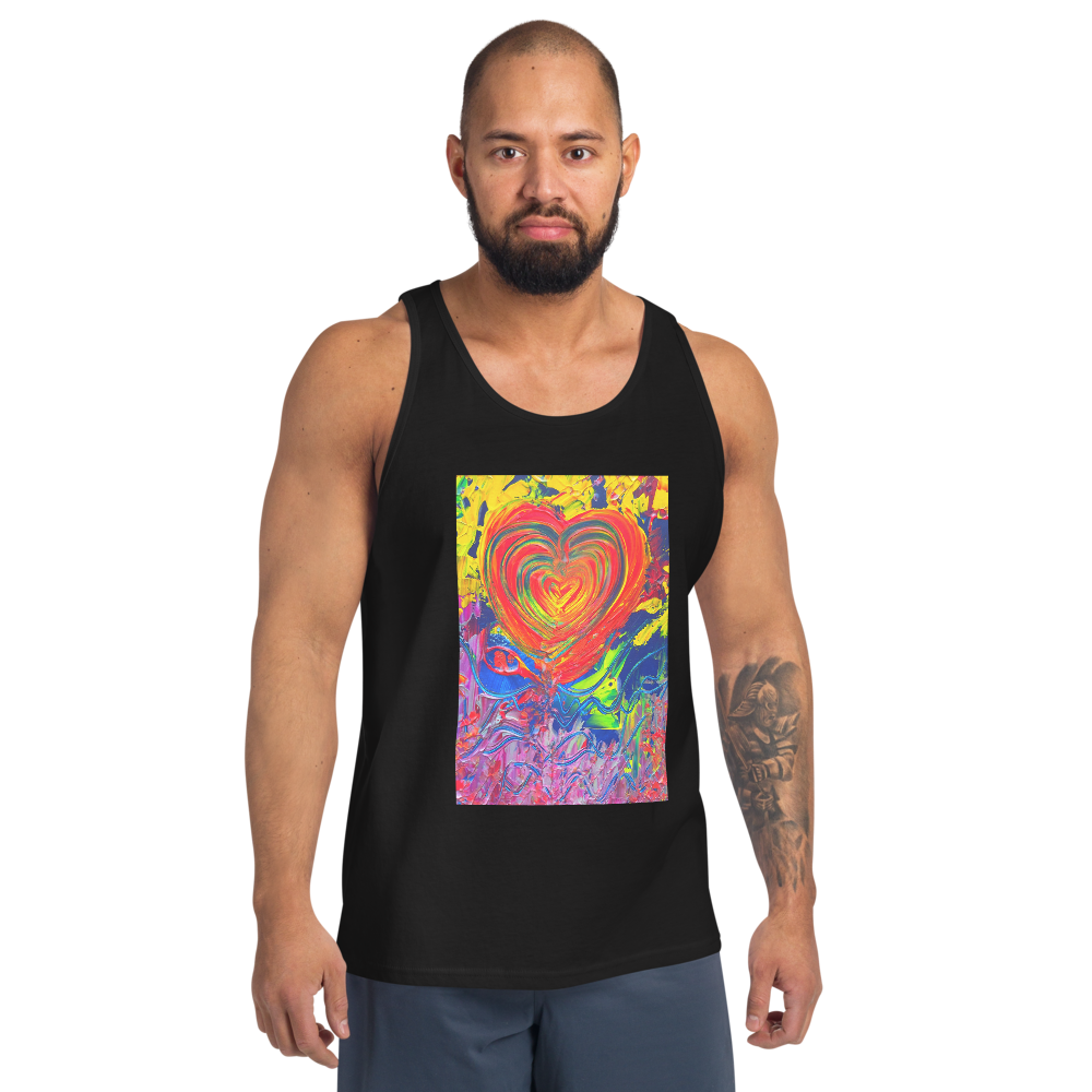 Only Love Heals : Men's Tank Top