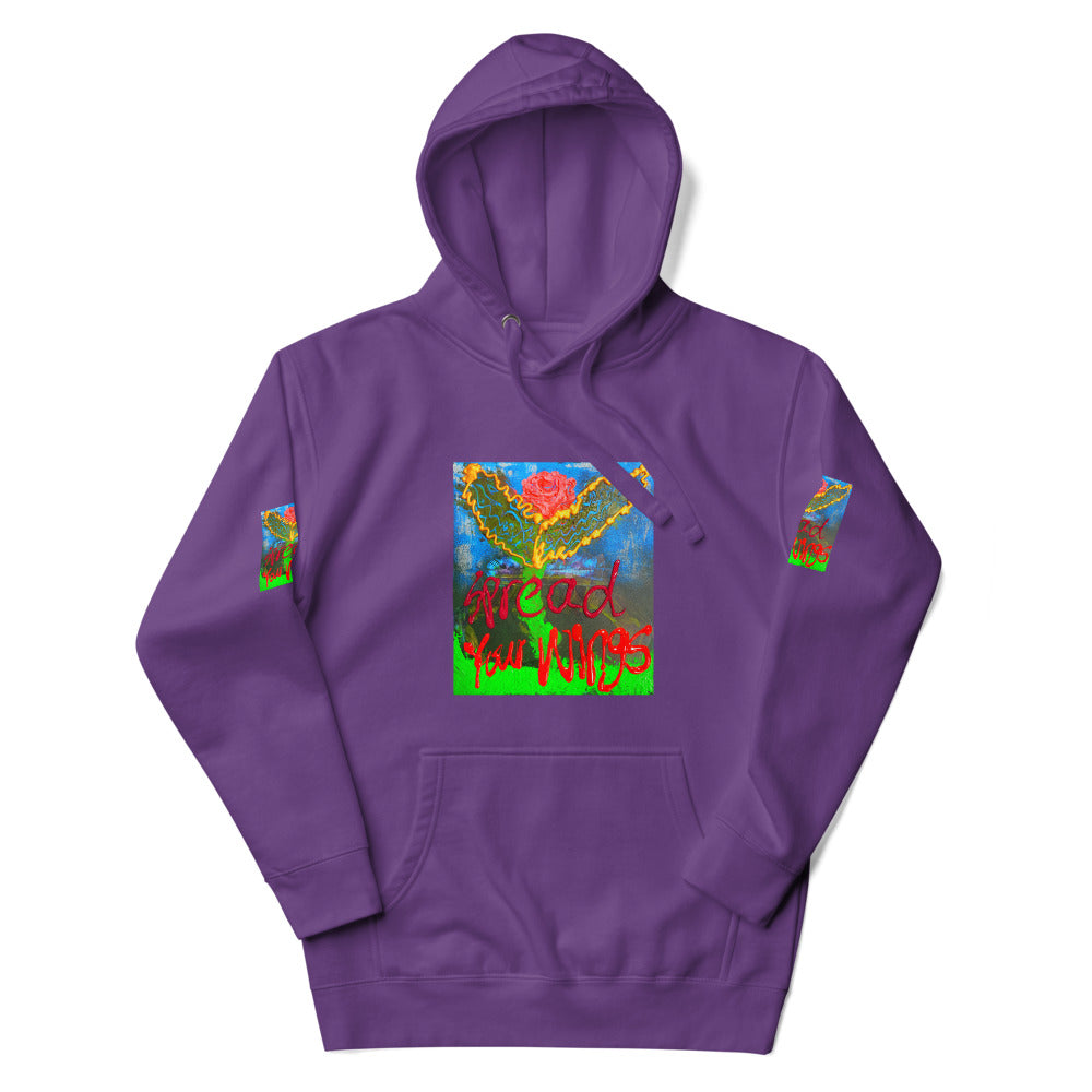 Spread your  Wings :Unisex Hoodie