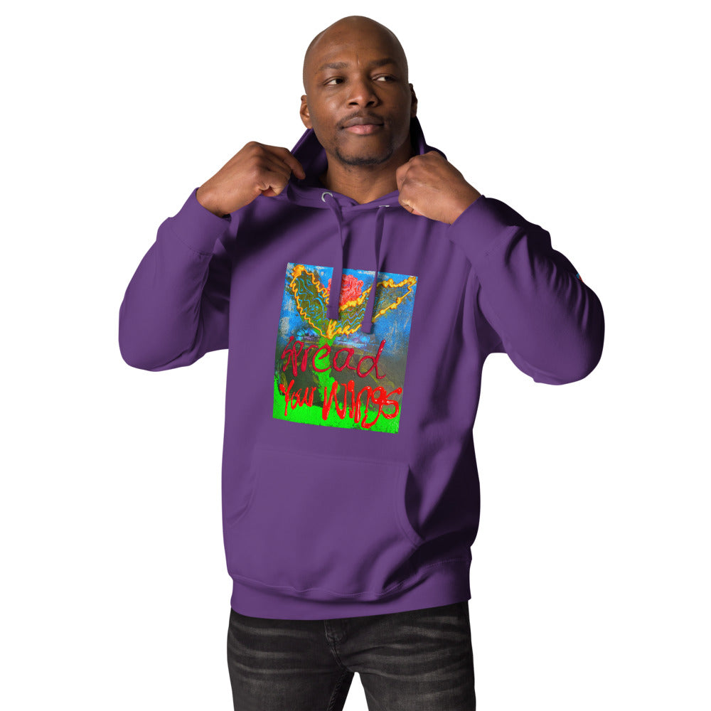 Spread your  Wings :Unisex Hoodie
