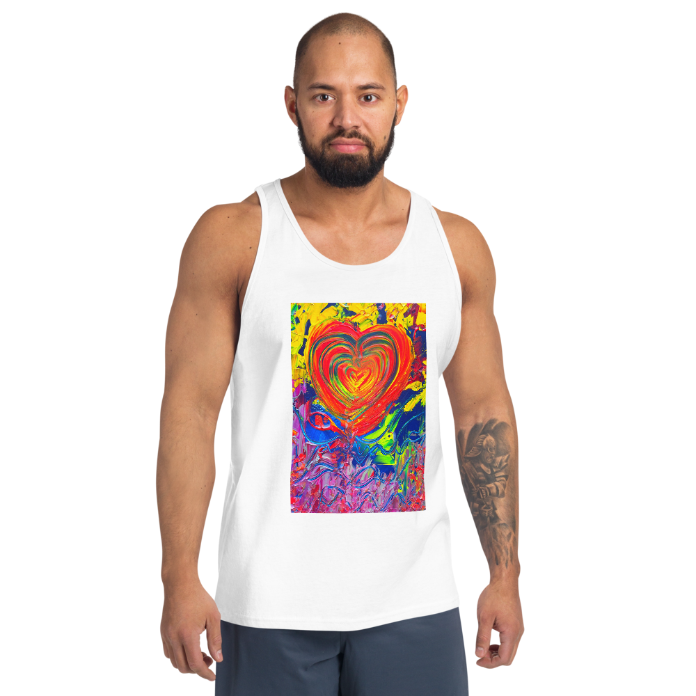 Only Love Heals : Men's Tank Top