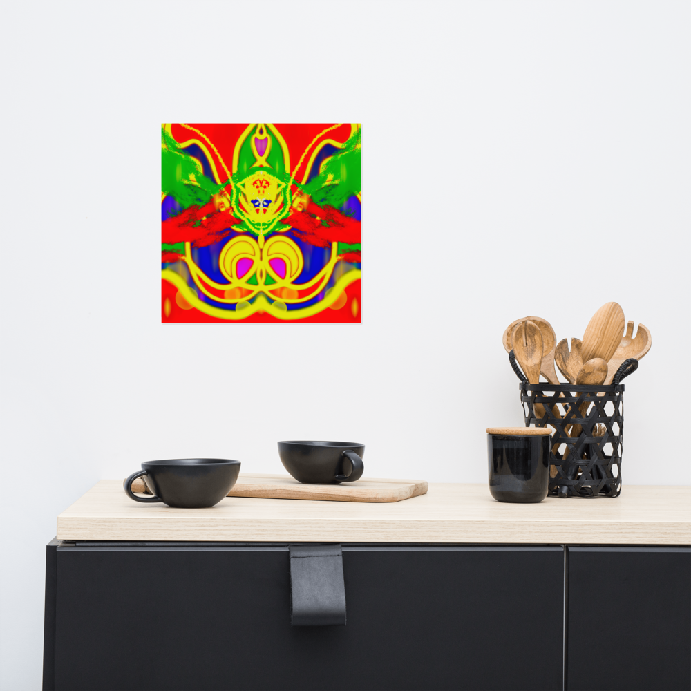 LIFE begins: channeled art Poster
