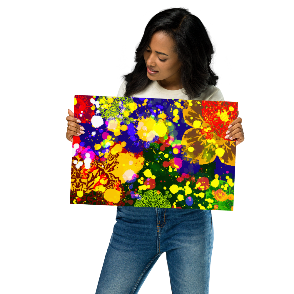 Festival of the Soul; Photo paper poster