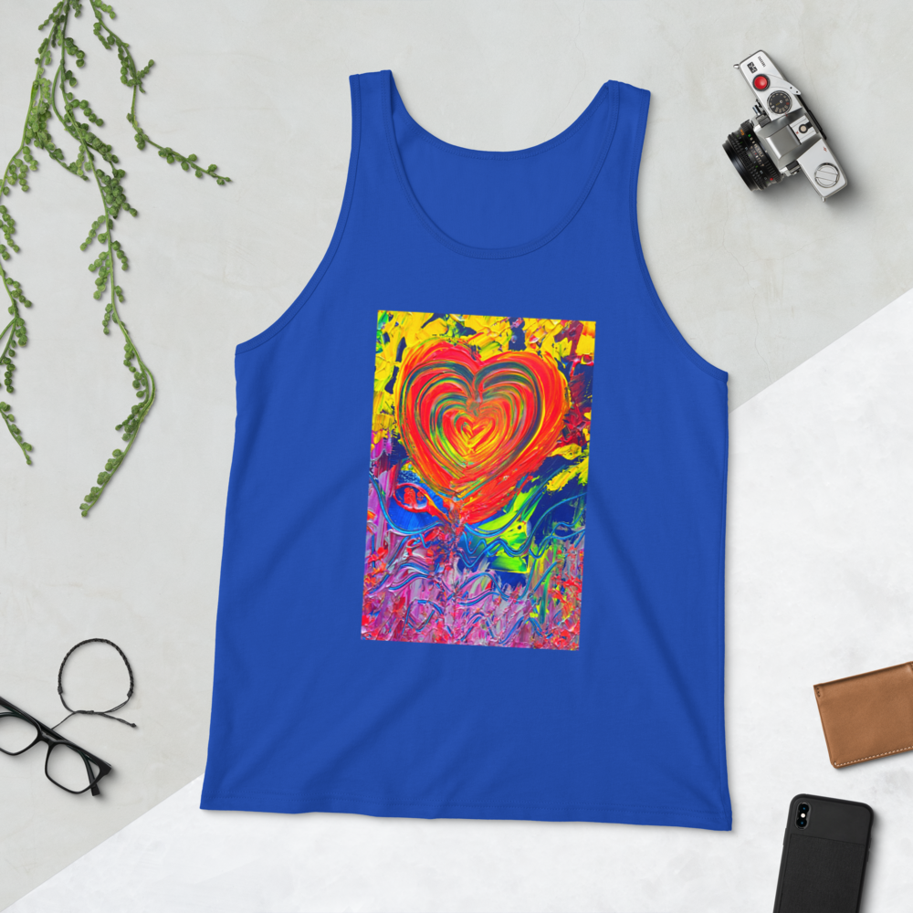 Only Love Heals : Men's Tank Top