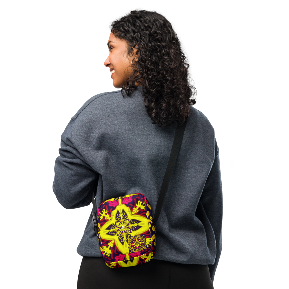 Divind Flow Geometric Utility crossbody bag❤️
