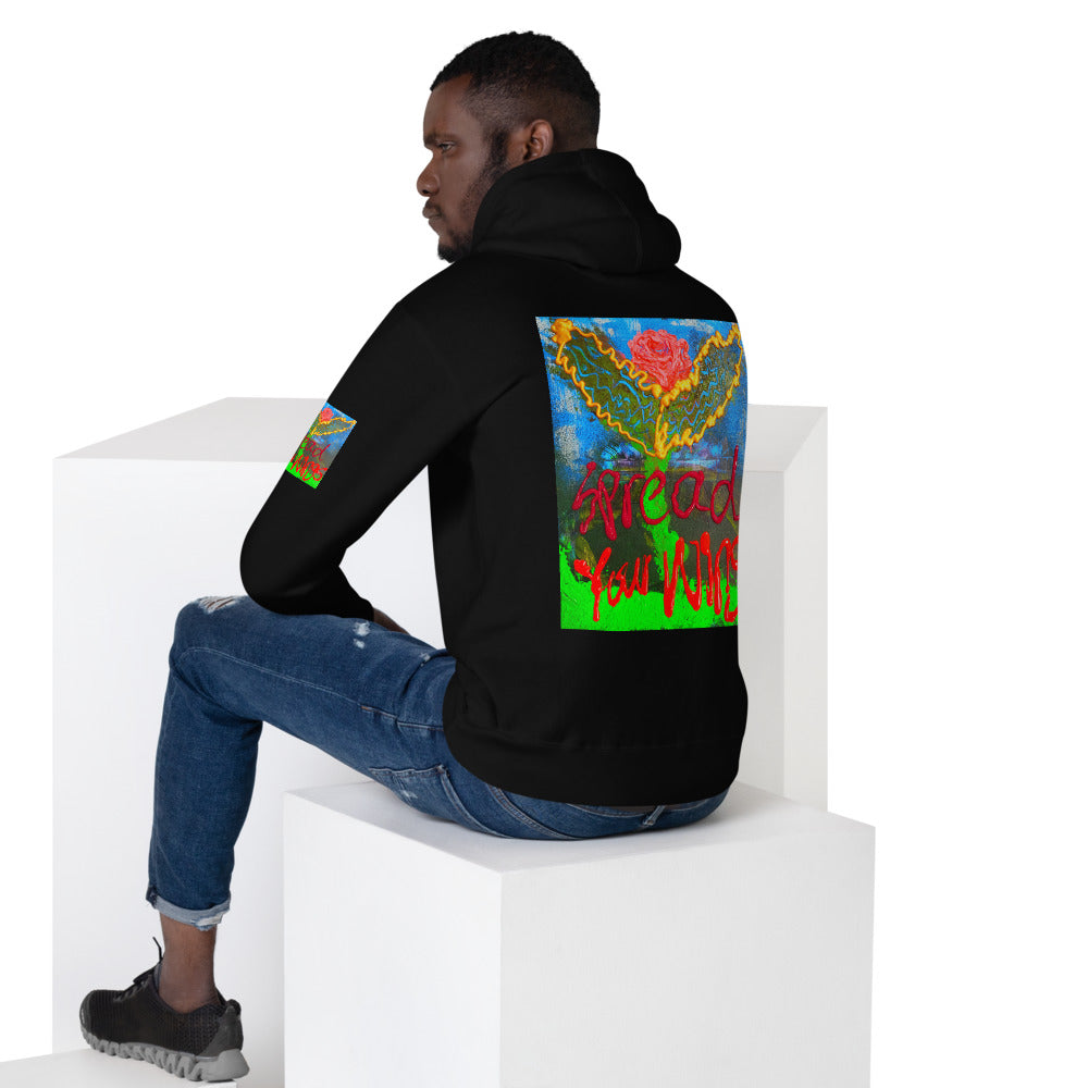 Spread your  Wings :Unisex Hoodie