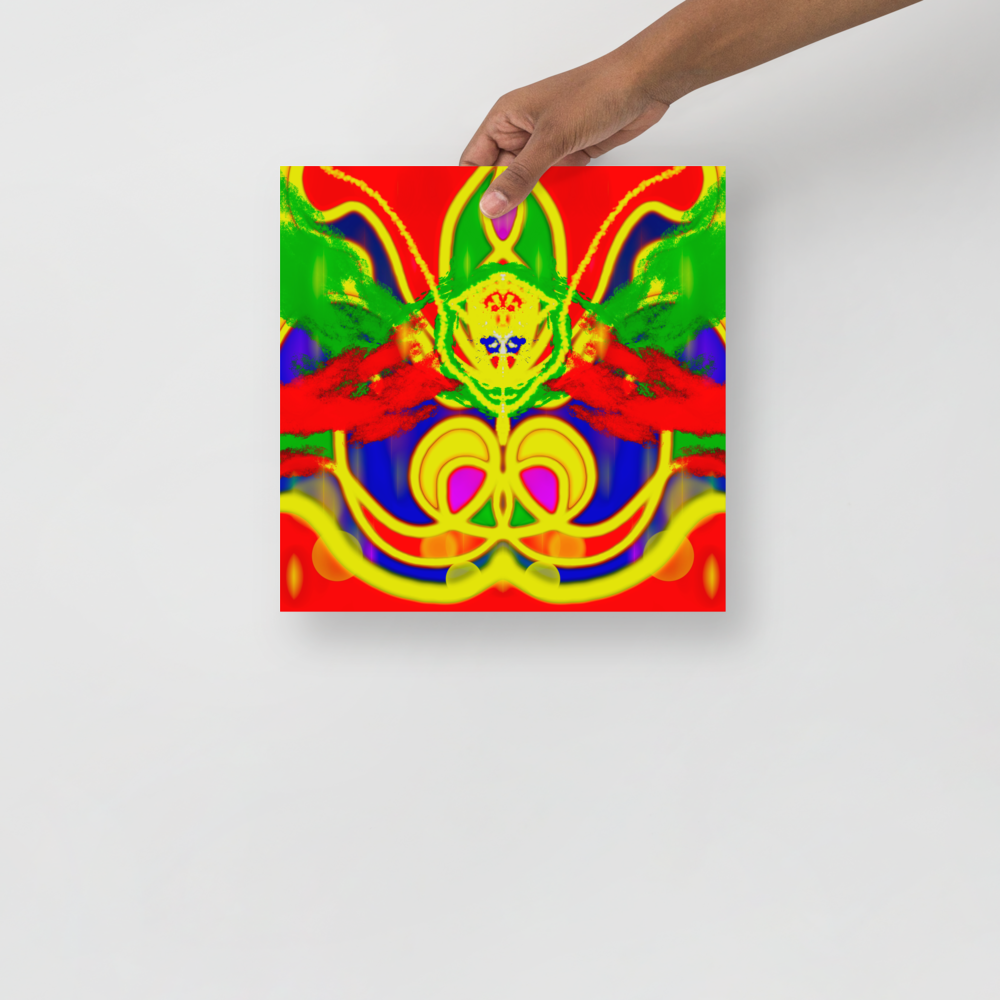 LIFE begins: channeled art Poster