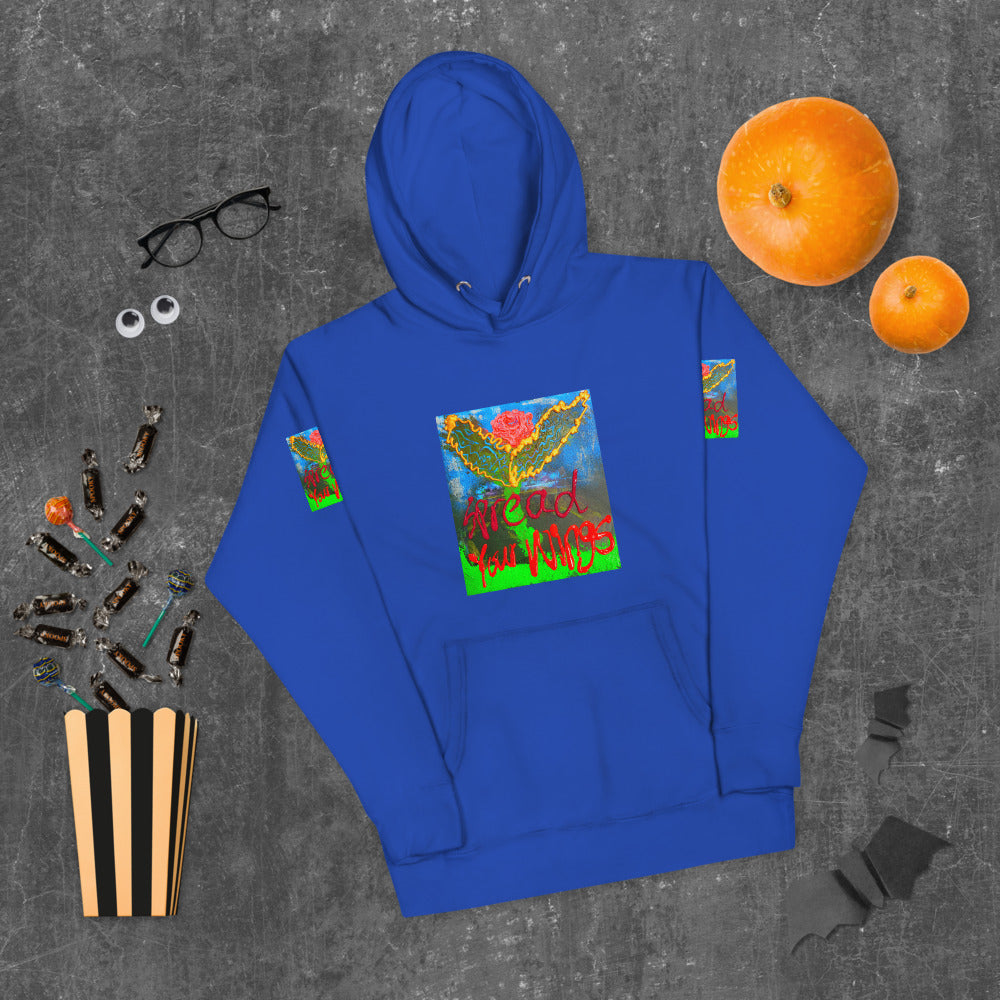 Spread your  Wings :Unisex Hoodie