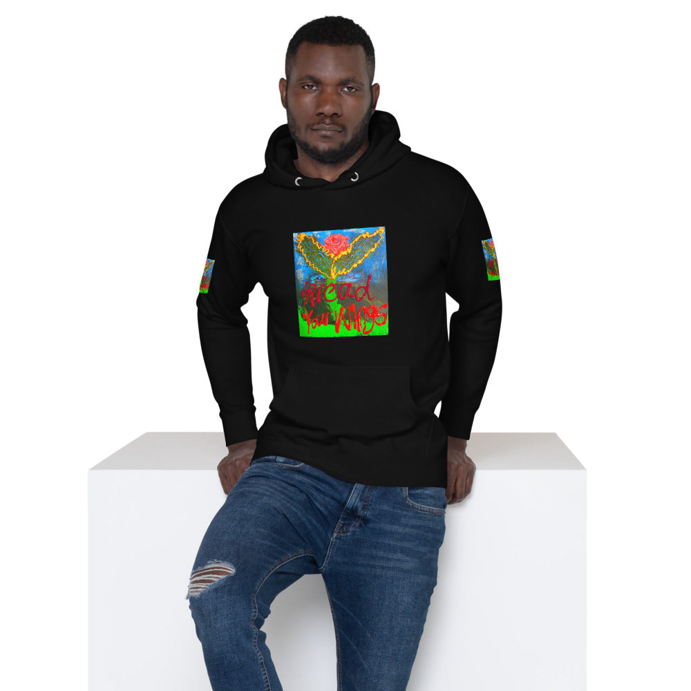 Spread your  Wings :Unisex Hoodie