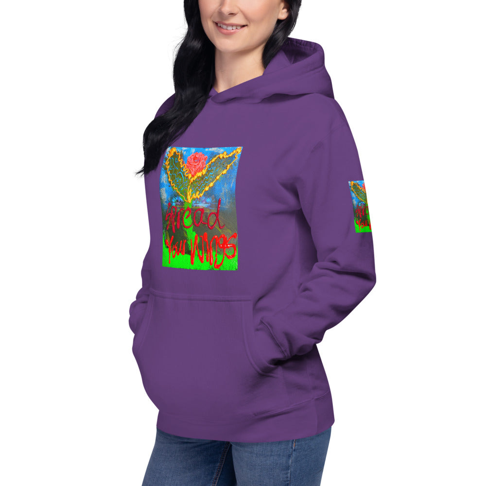 Spread your  Wings :Unisex Hoodie