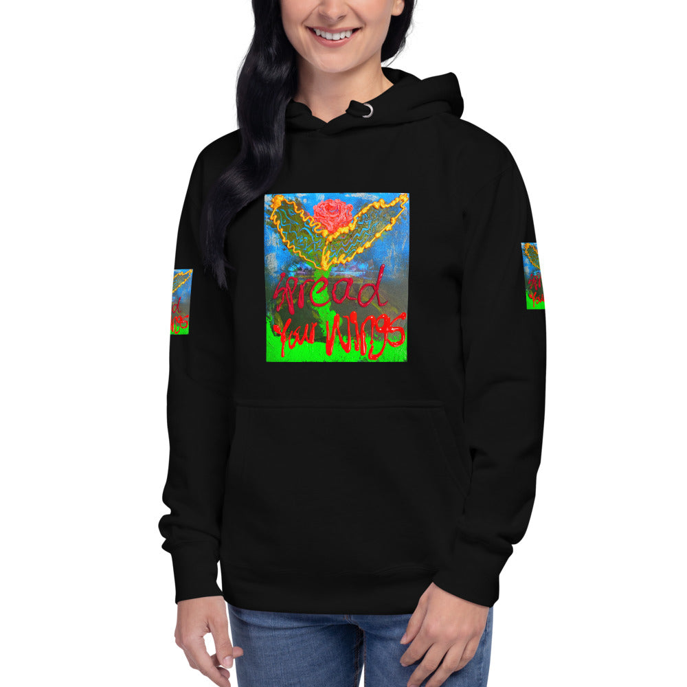 Spread your  Wings :Unisex Hoodie