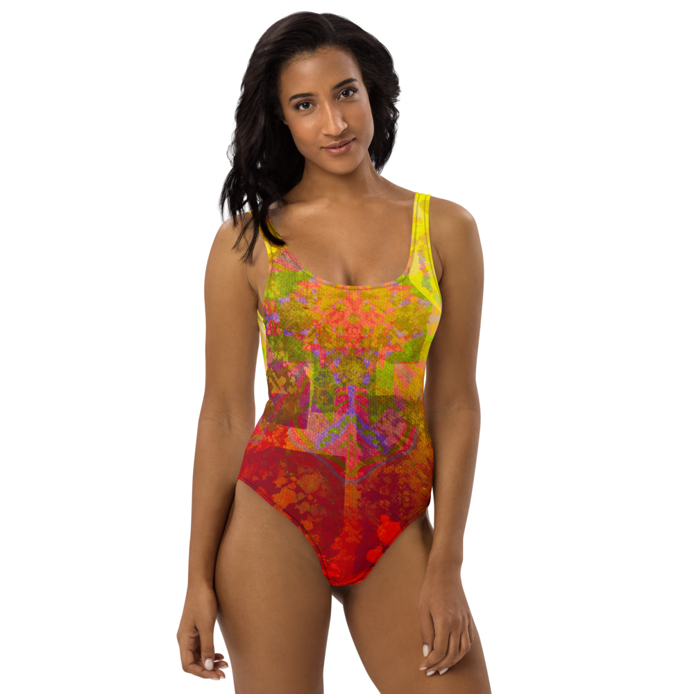Solar Flare One-Piece Swimsuit