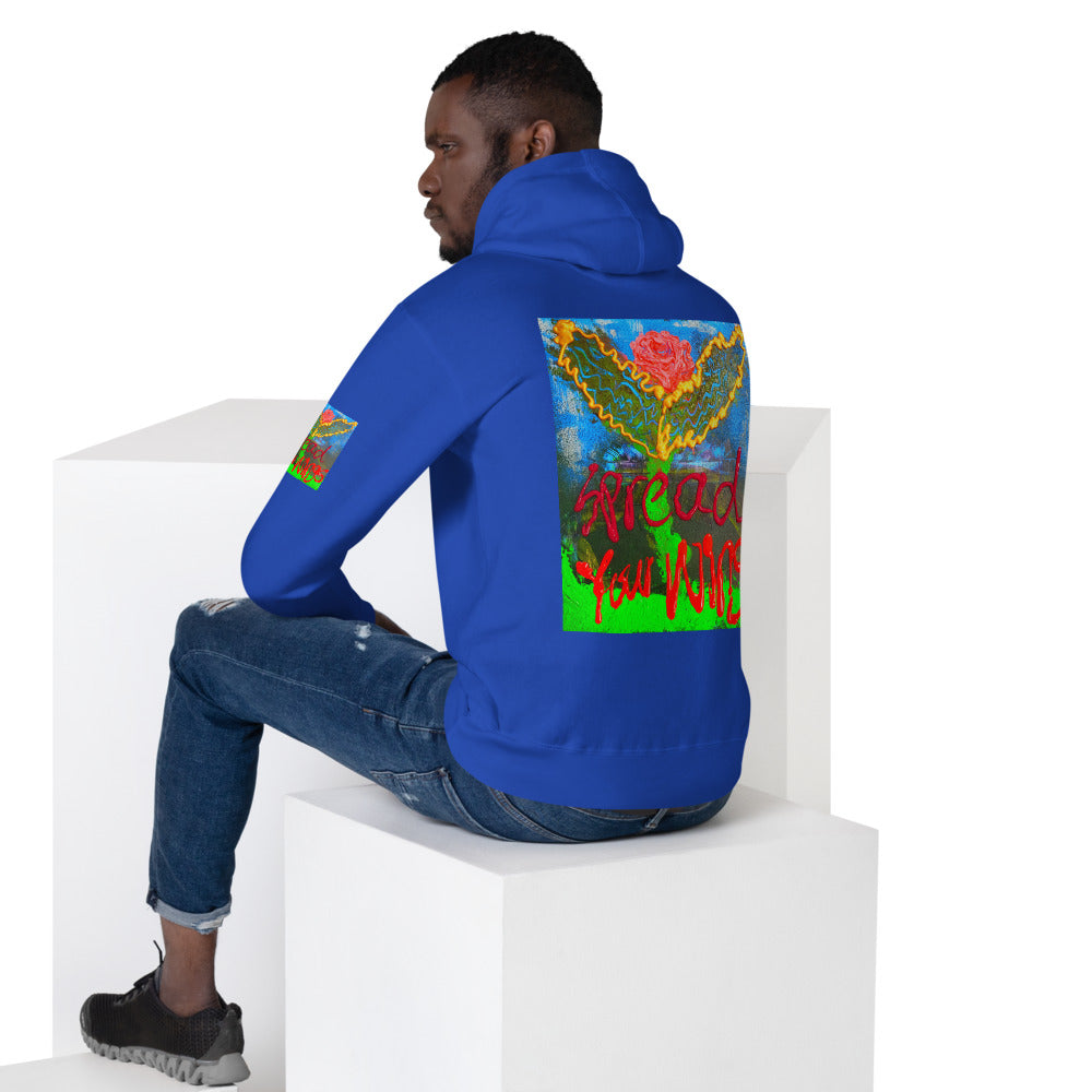 Spread your  Wings :Unisex Hoodie