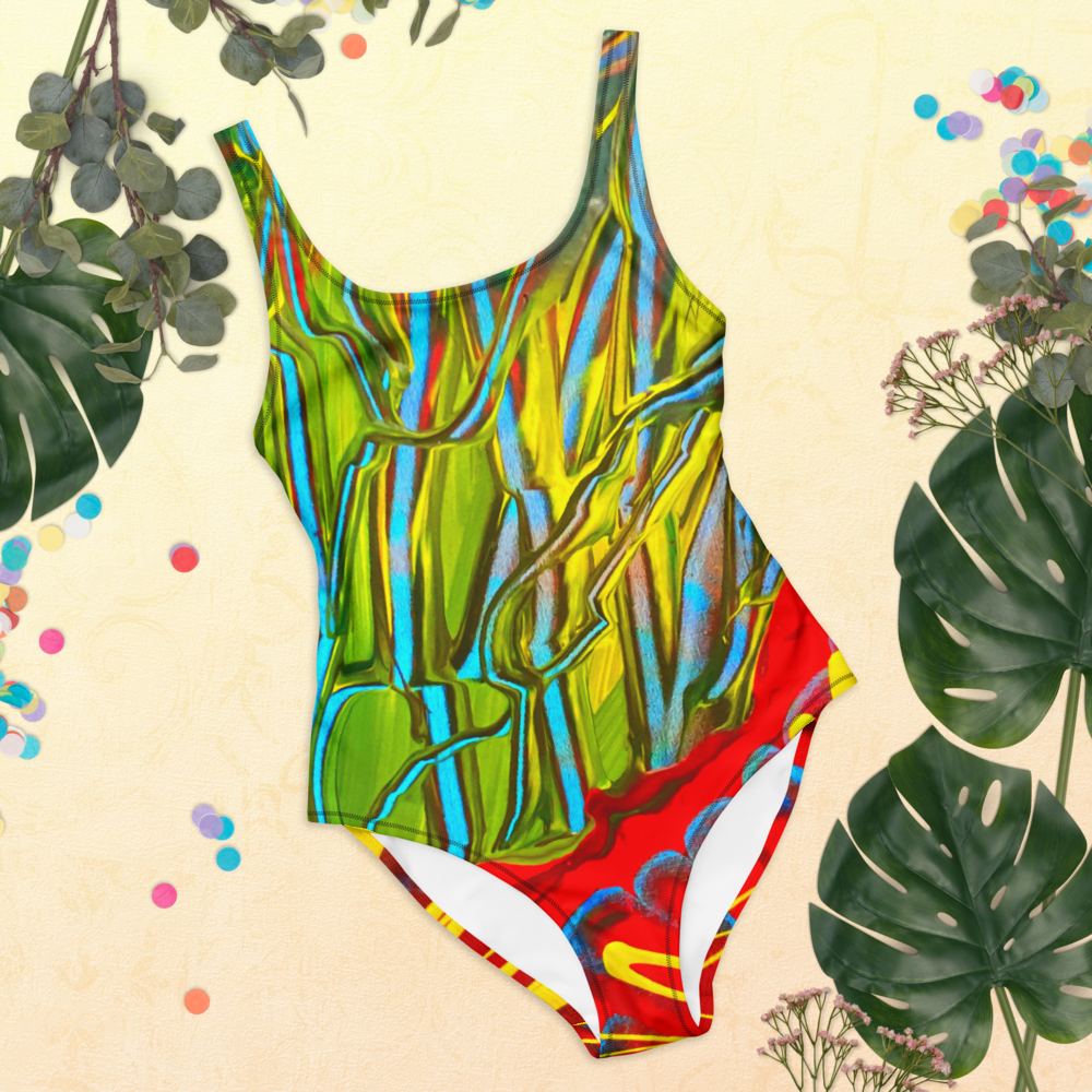 NEON Jungle Beat One-Piece Swimsuit