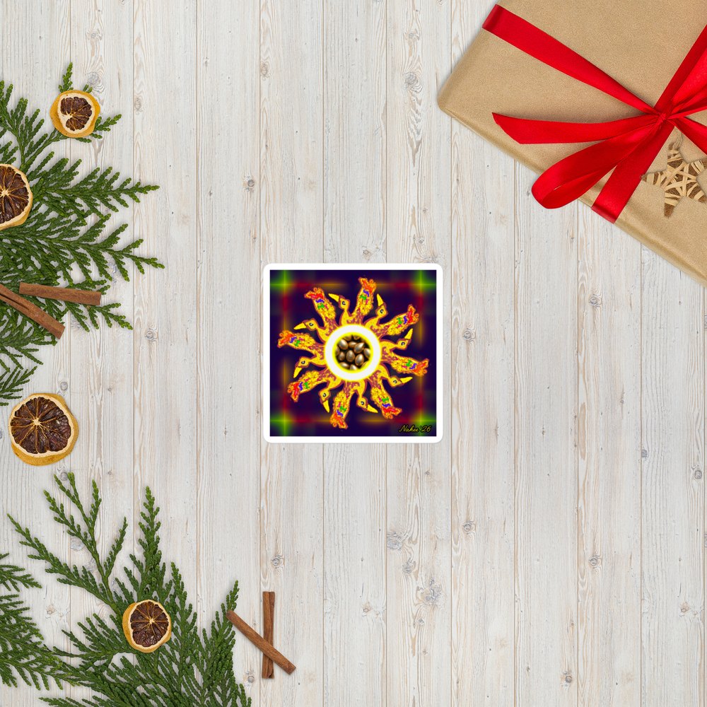 🪙 Golden Goose: The Radiant Sigil of Wealth & Vision:   Sticker