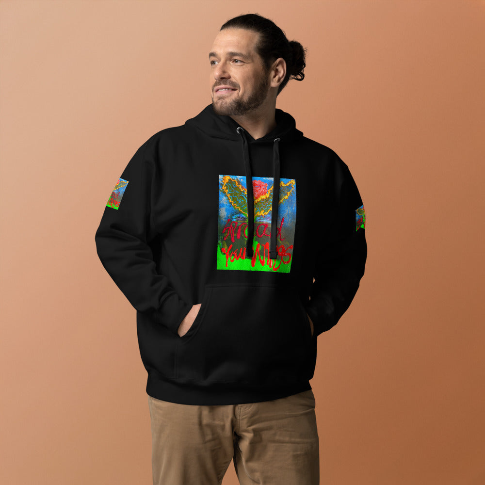 Spread your  Wings :Unisex Hoodie