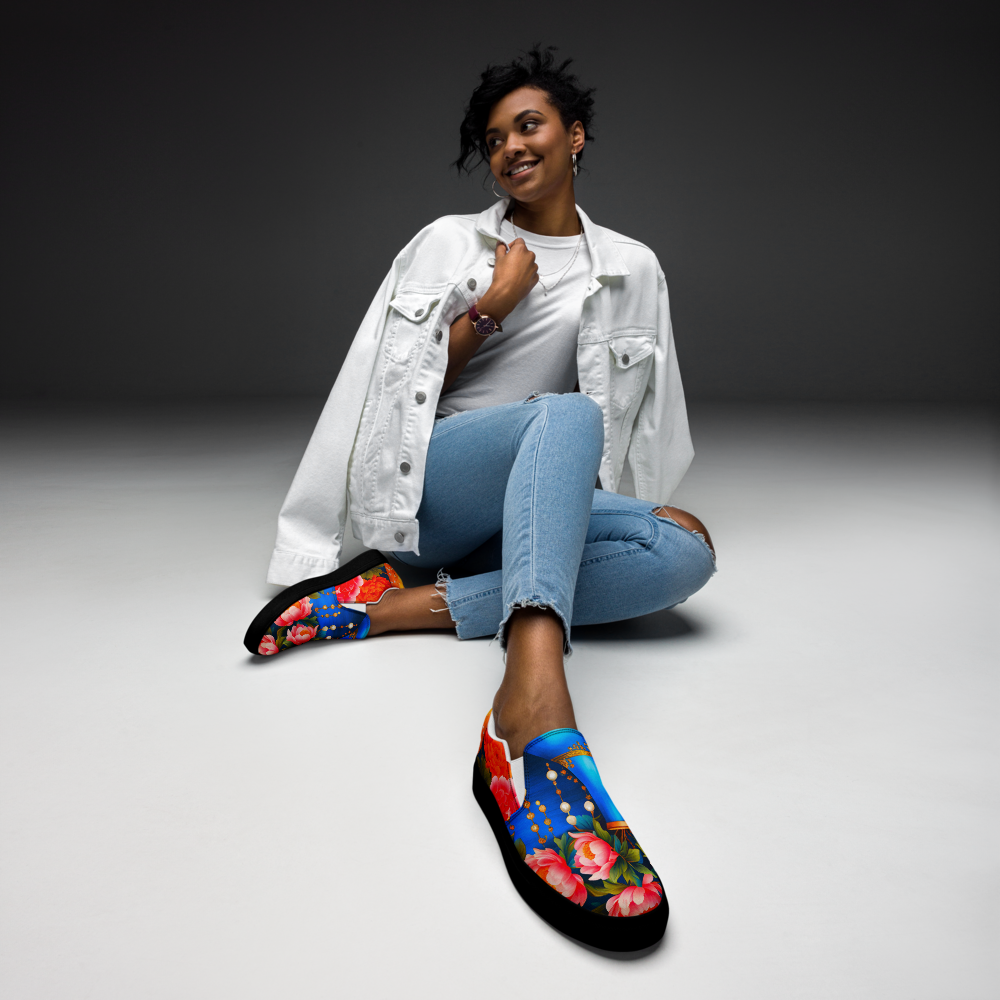 Women’s slip-on canvas shoes