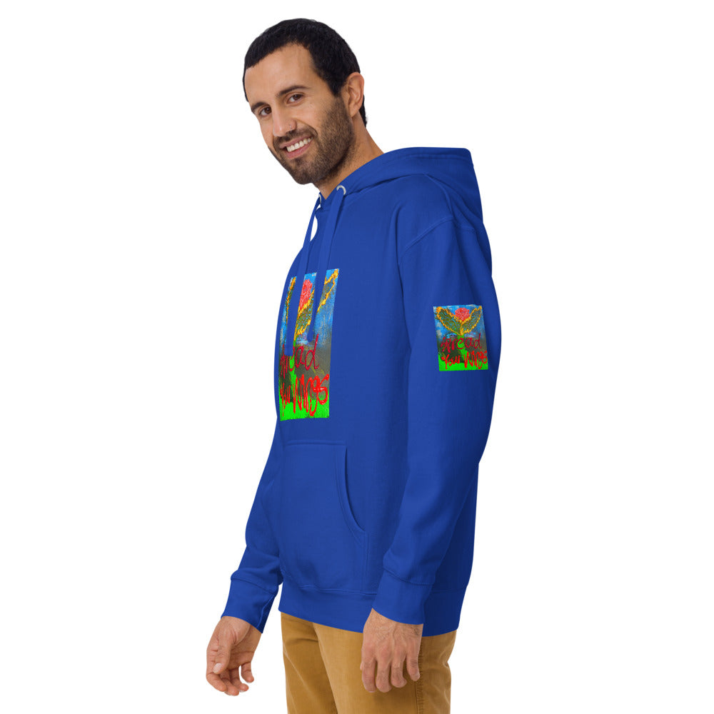 Spread your  Wings :Unisex Hoodie