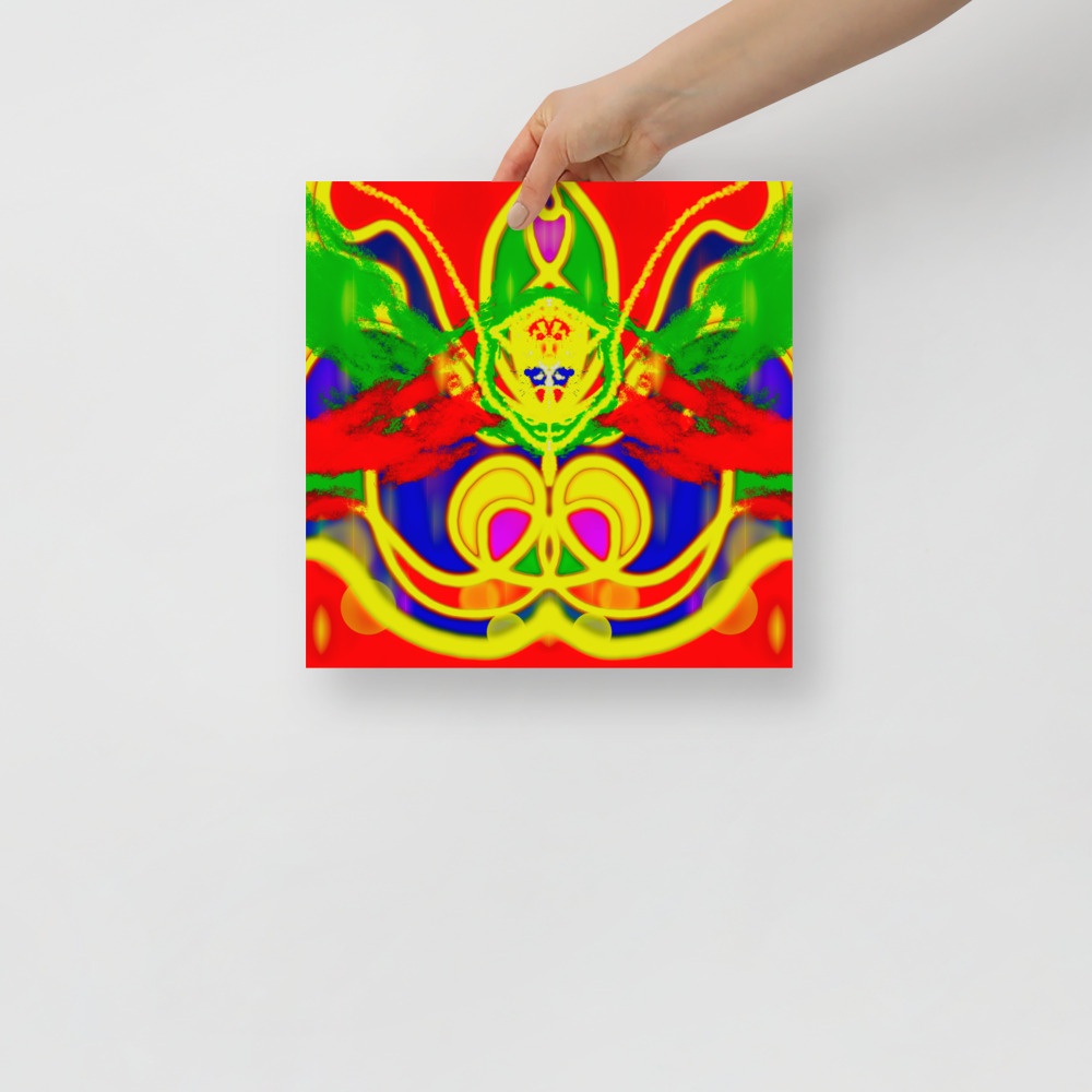 LIFE begins: channeled art Poster