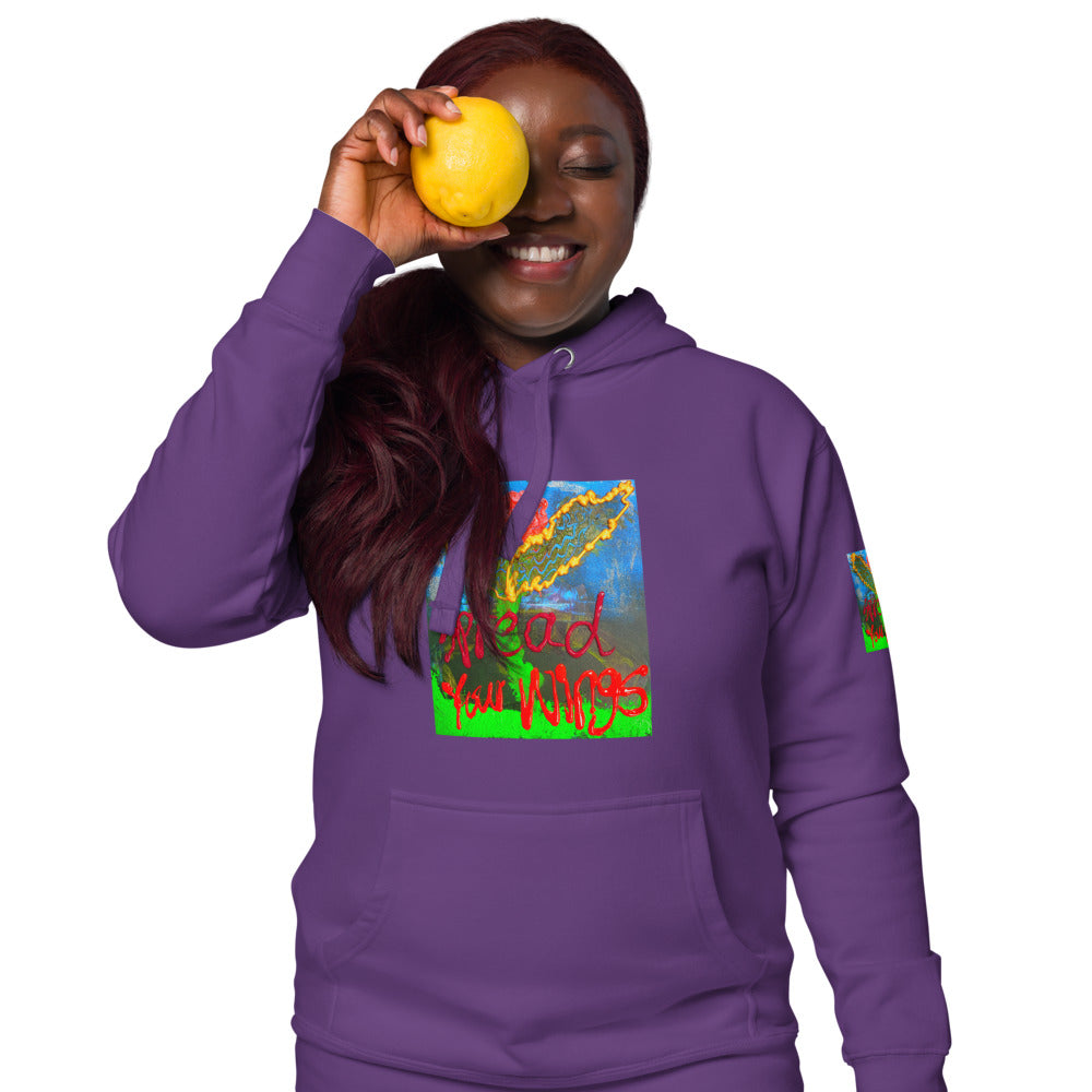 Spread your  Wings :Unisex Hoodie