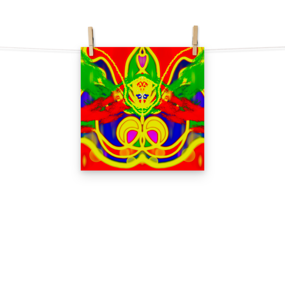 LIFE begins: channeled art Poster