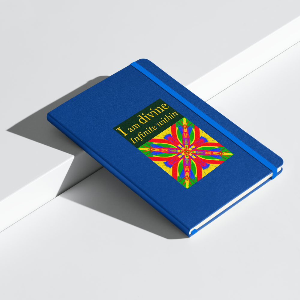 Hardcover bound notebook