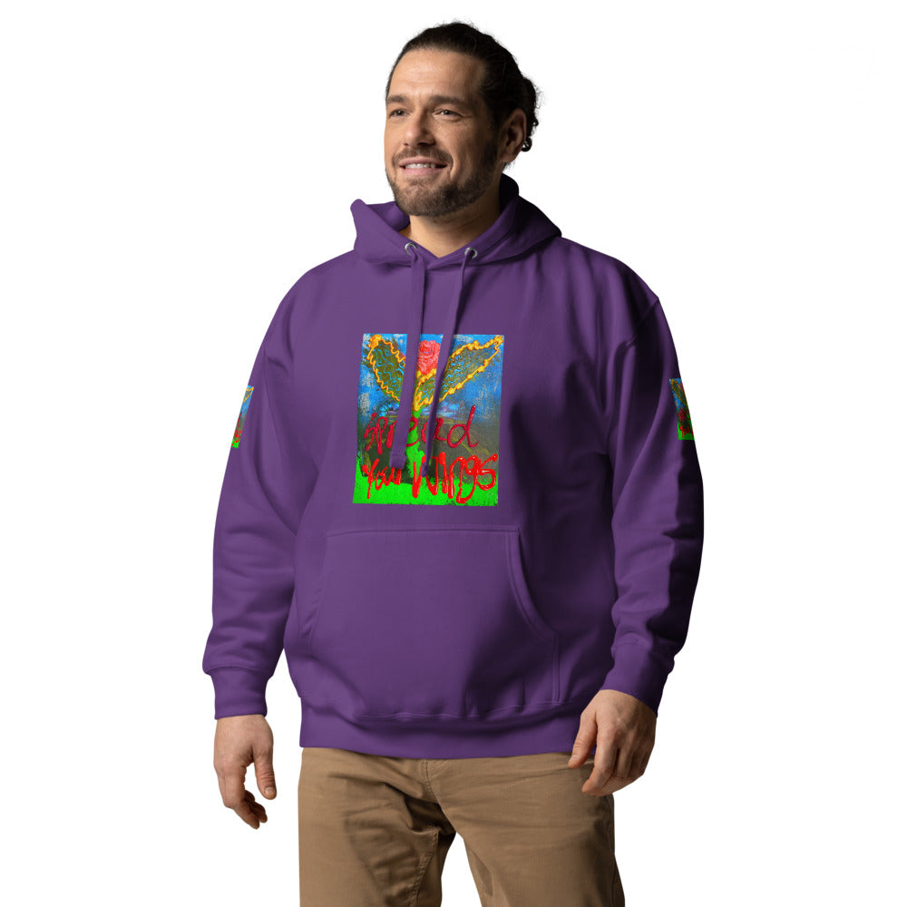 Spread your  Wings :Unisex Hoodie