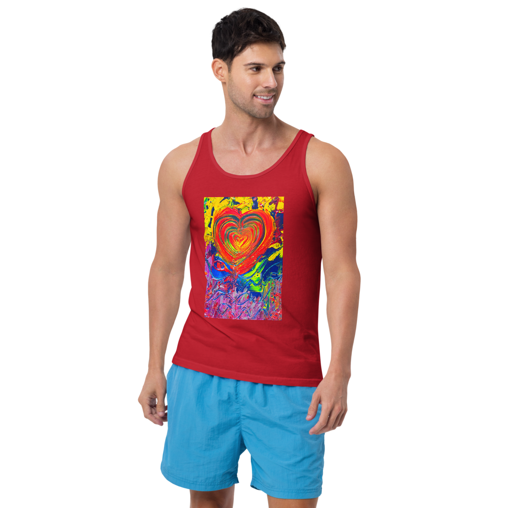 Only Love Heals : Men's Tank Top