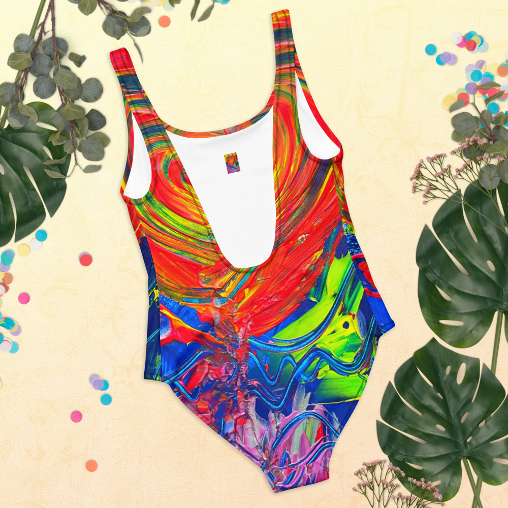 Only Love heals: artwork One-Piece Swimsuit