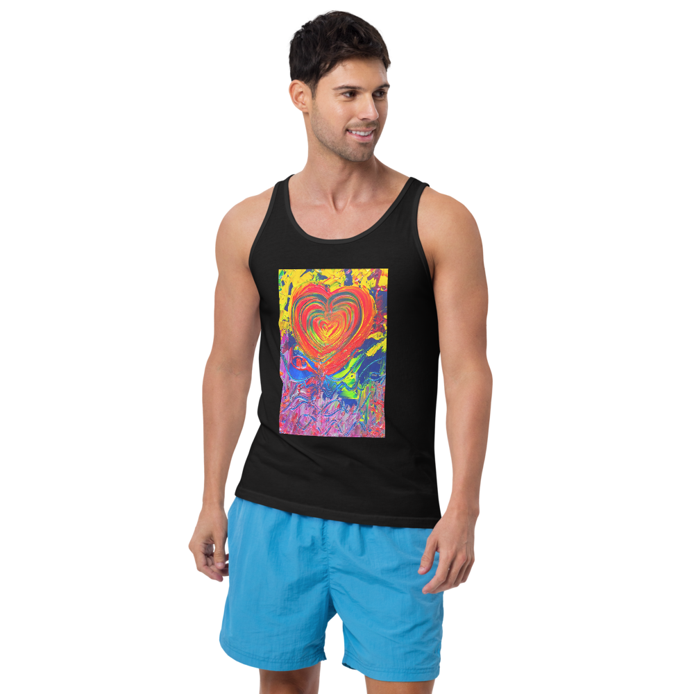 Only Love Heals : Men's Tank Top